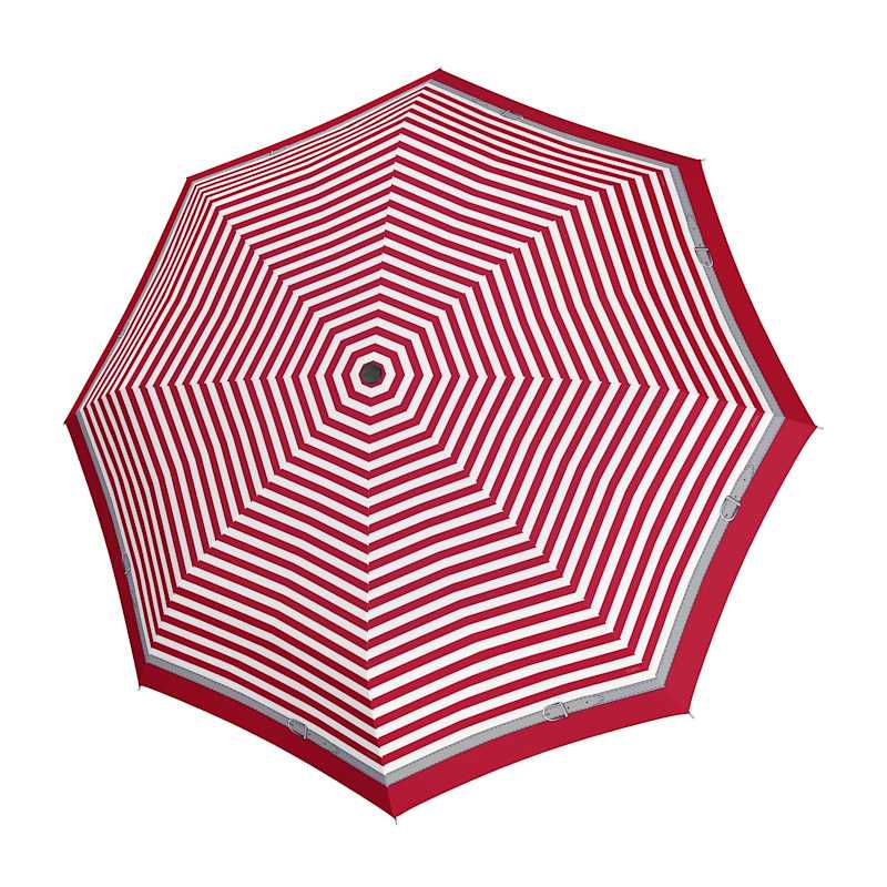 Umbrele de ploaie rezistente la vant Doppler CarbonSteel Delight rosu