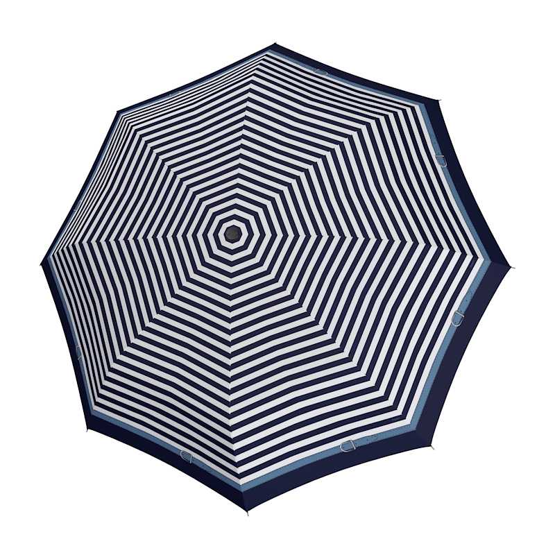 Umbrele de ploaie rezistente la vant Doppler CarbonSteel Delight bleumarin.