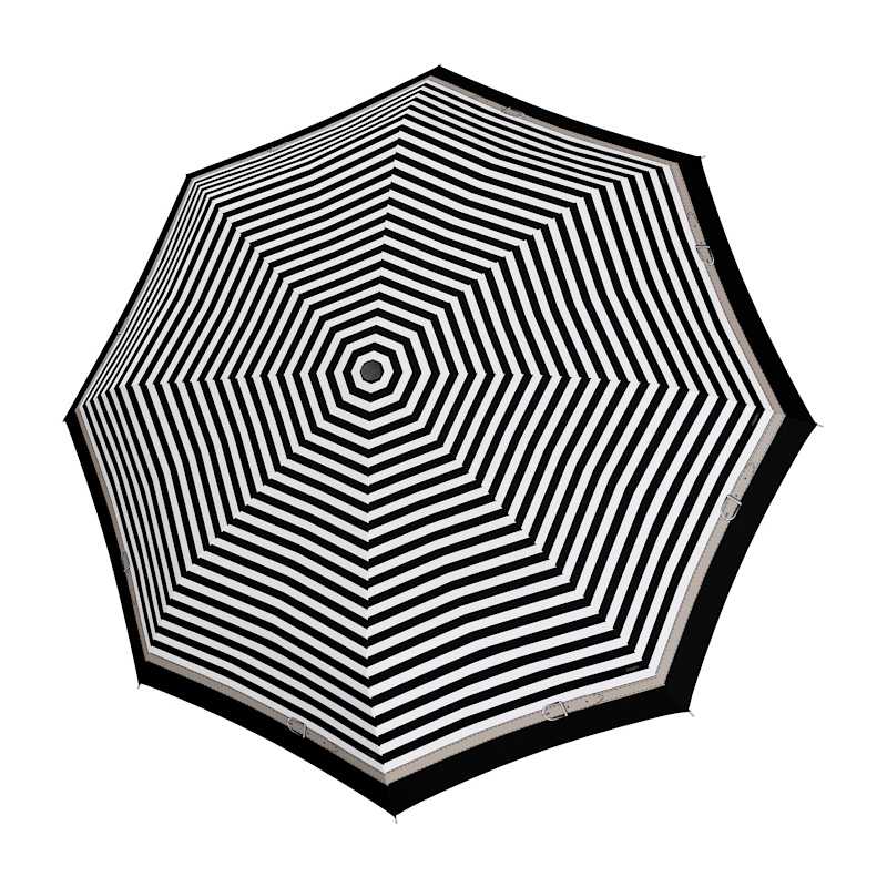 Umbrele de ploaie rezistente la vant Doppler CarbonSteel Delight negru