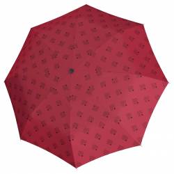 Umbrele de ploaie, rezistente, rosii, pentru femei, Doppler Fiber Magic Night Sky Red