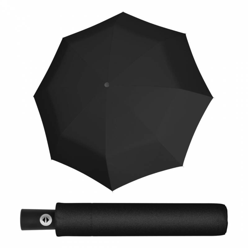 Umbrele Doppler Smart Fold, negre, dublu-automate