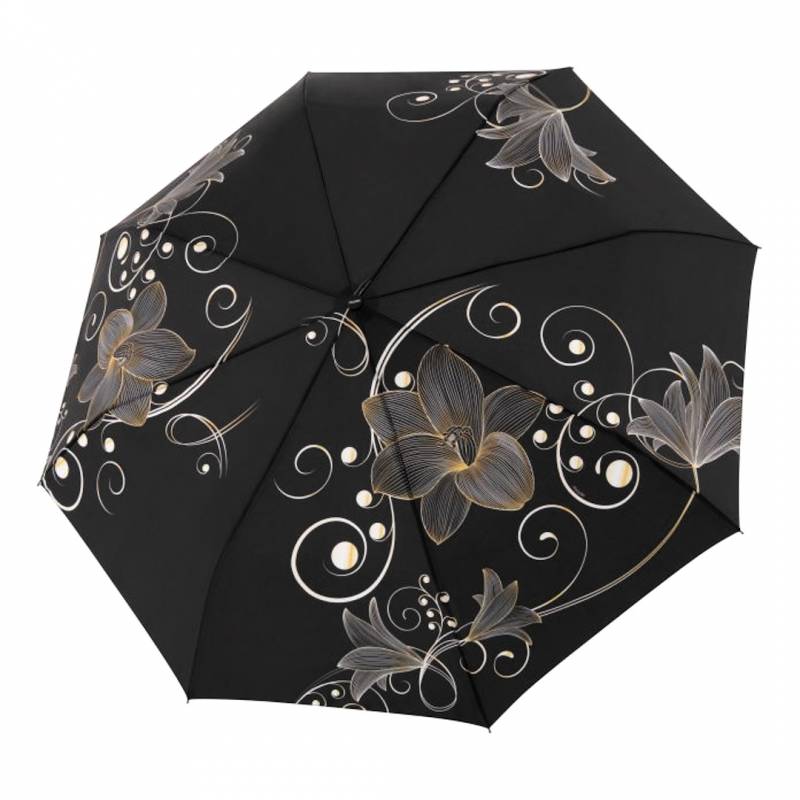 Umbrele de ploaie deosebite, Satin, pentru femei, Doppler Magic Fiber Golden Flower