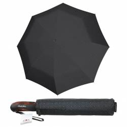 Umbrele Doppler Business XM imprimeu geometric gri