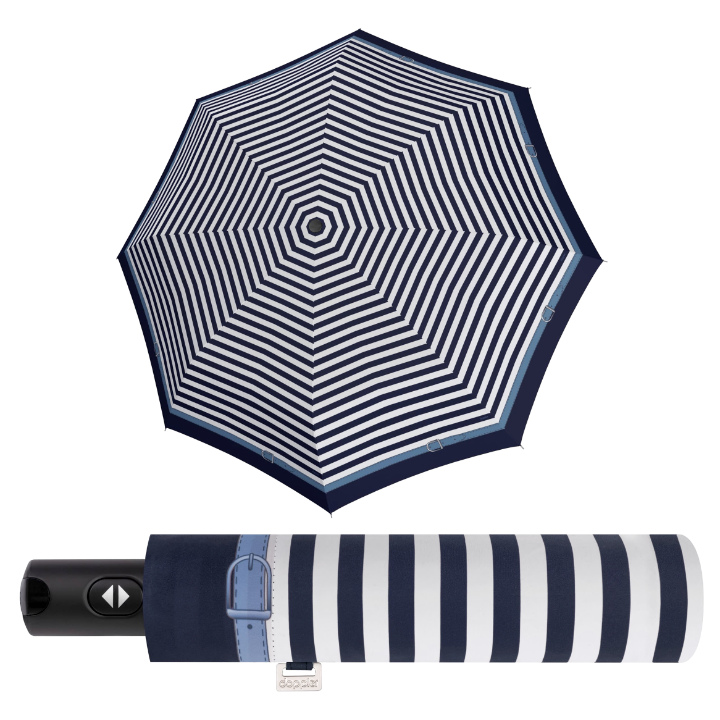 Umbrele de ploaie, rezistente, Doppler CarbonSteel Delight bleumarin