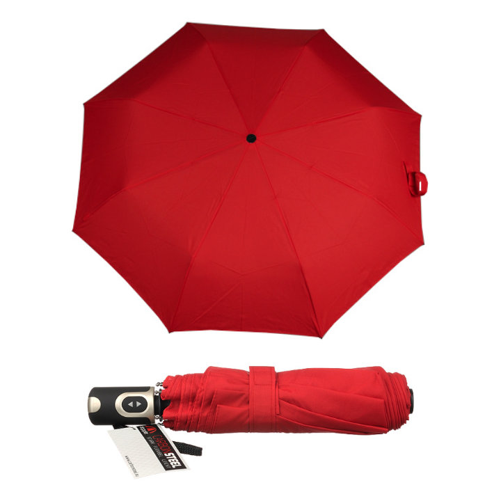 Umbrele de ploaie, rezistente, Doppler CarbonSteel, rosii