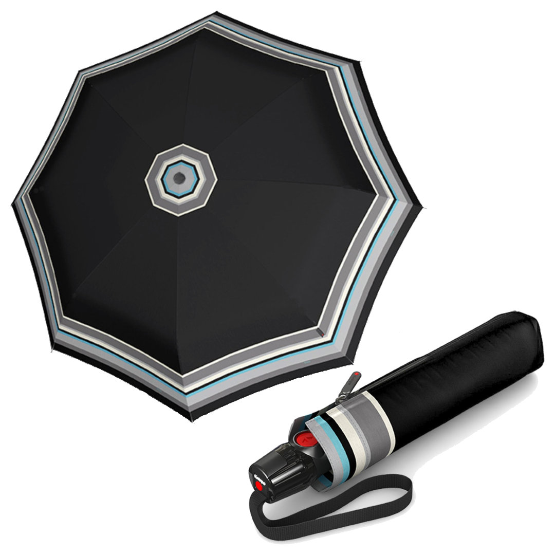 Umbrele de ploaie, deosebite, negre, femei, Knirps Duomatic T.200 Grace Black